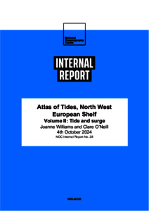 Atlas Of Tides, North West European Shelf. Volume II: Tide And Surge ...